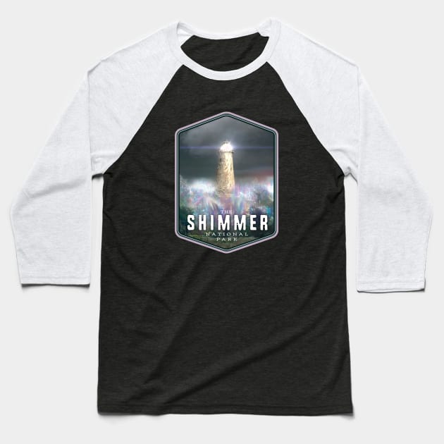 The Shimmer National Park Baseball T-Shirt by MindsparkCreative